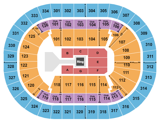 Enterprise Center WWE Seating Chart